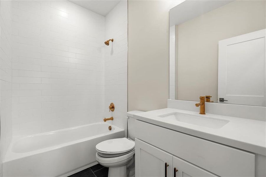 Furnished interior view inside a new home in The Gathering – Alpharetta, Alpharetta (Image 9).