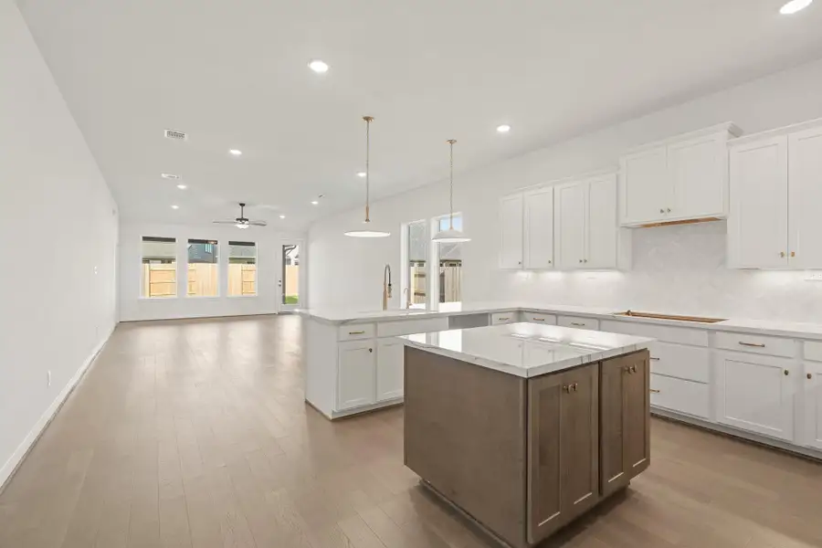 Furnished interior view inside a new home in , Katy (Image 4).
