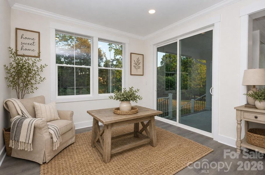 Furnished interior view inside a new home in , Kings Mountain (Image 11).