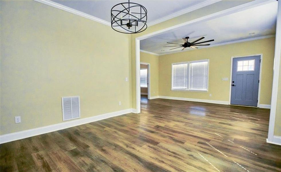 Spacious, unfurnished interior of a new home in , Riverdale (Image 15). Spacious, unfurnished interior of a new home in , Riverdale (Image 15).
