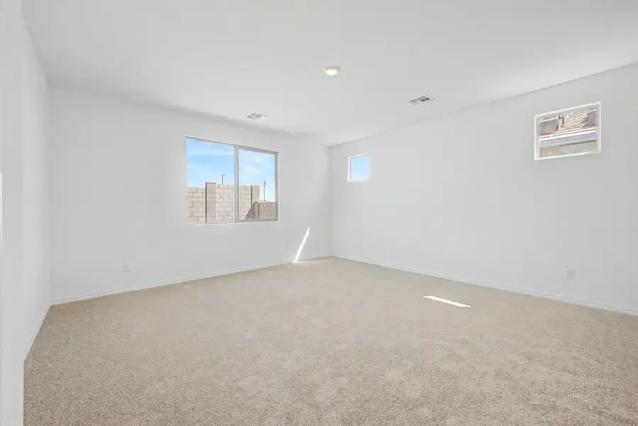 Spacious, unfurnished interior of a new home in Tyler Ranch, Buckeye (Image 11). Spacious, unfurnished interior of a new home in Tyler Ranch, Buckeye (Image 11).