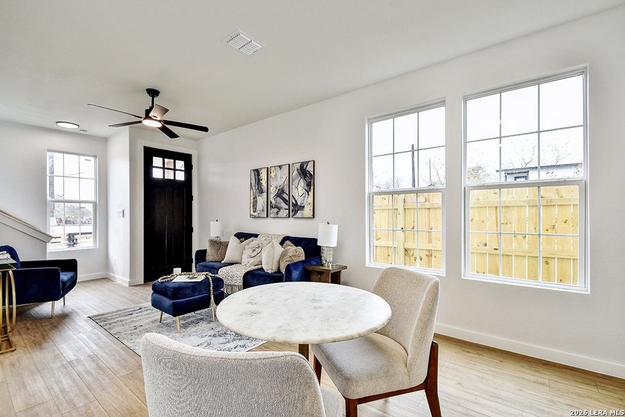 Furnished interior view inside a new home in , San Antonio (Image 17).