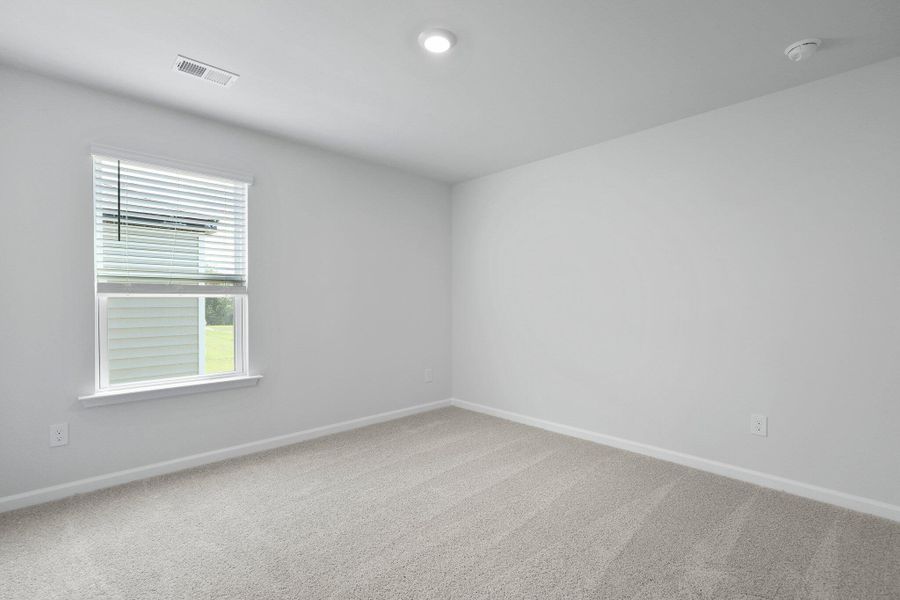 Spacious, unfurnished interior of a new home in The Garrison, Summerville (Image 23). Spacious, unfurnished interior of a new home in The Garrison, Summerville (Image 23).