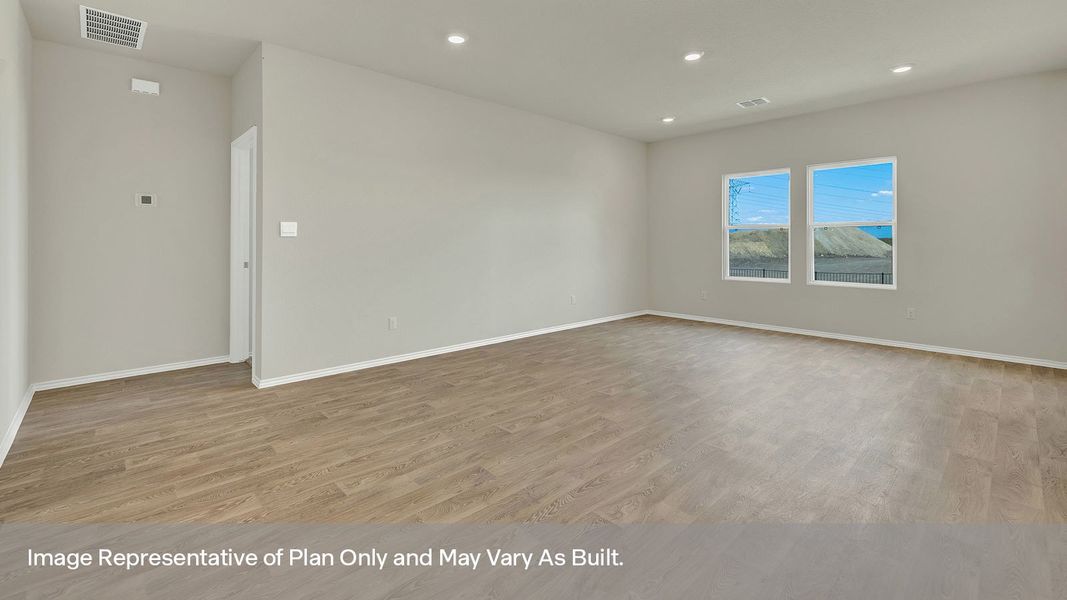 Representative unfurnished interior of a home built from the The Midland by D.R. Horton in Bollinger, Maxwell (Image 23).