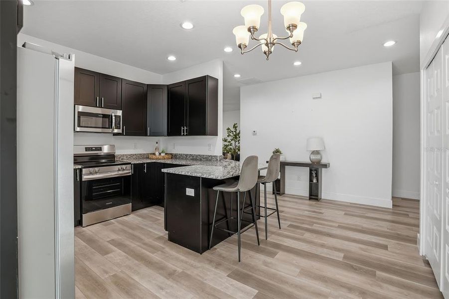Furnished interior view inside a new home in , Tampa (Image 15).