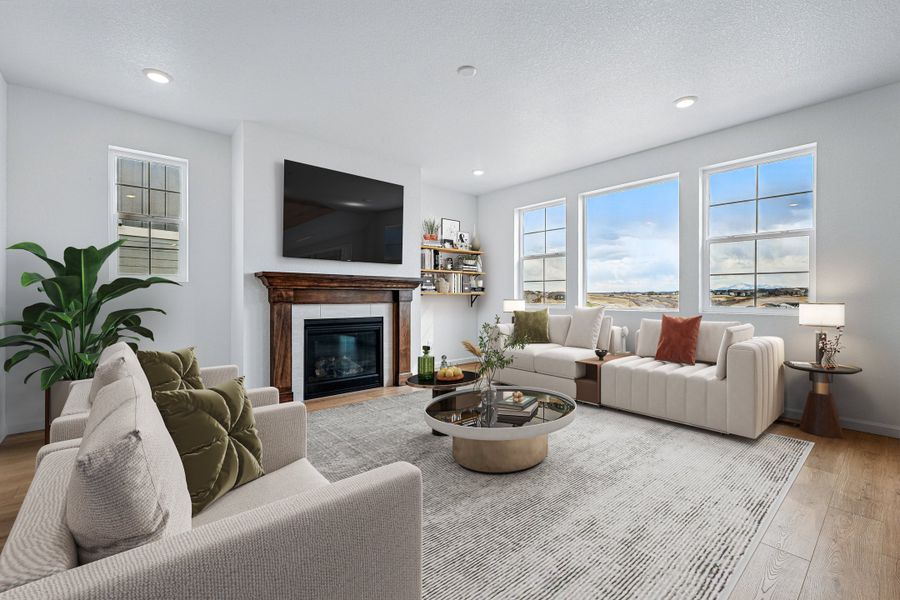 Representative furnished interior of a home built from the Sedalia by Taylor Morrison in Parterre City Collection, Thornton (Image 7). Representative furnished interior of a home built from the Sedalia by Taylor Morrison in Parterre City Collection, Thornton (Image 7).