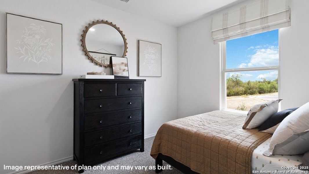 Furnished interior view inside a new home in Riverstone at Westpointe, San Antonio (Image 3).
