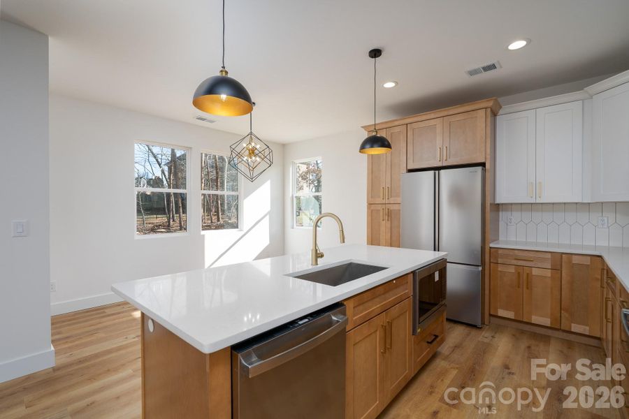 Furnished interior view inside a new home in , Locust (Image 10).