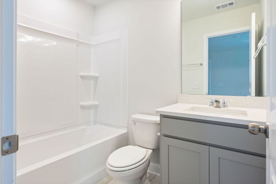 Furnished interior view inside a new home in Waterways, Richmond Hill (Image 4). Furnished interior view inside a new home in Waterways, Richmond Hill (Image 4).