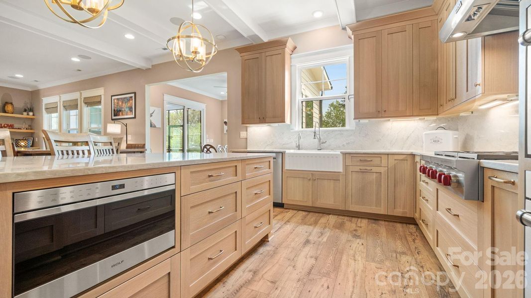 Furnished interior view inside a new home in , York (Image 37).