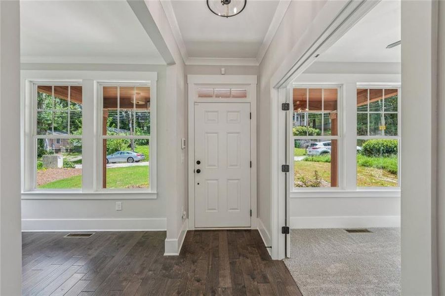 Spacious, unfurnished interior of a new home in , Atlanta (Image 46). Spacious, unfurnished interior of a new home in , Atlanta (Image 46).