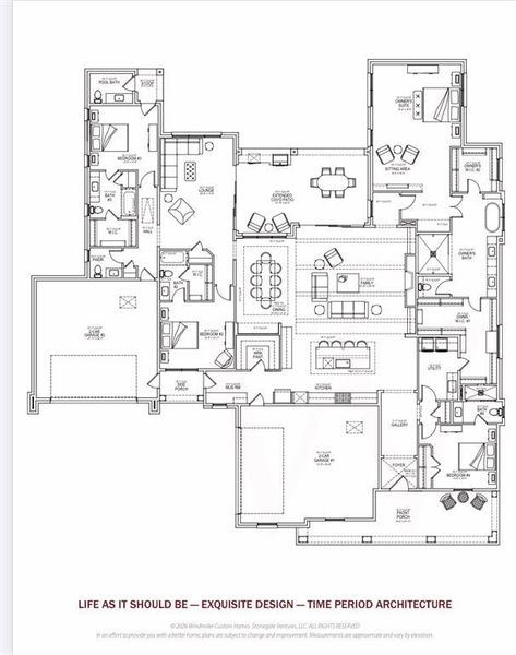 2D floor plan layout of this home in , Northlake, TX (Image 2). 2D floor plan layout of this home in , Northlake, TX (Image 2).