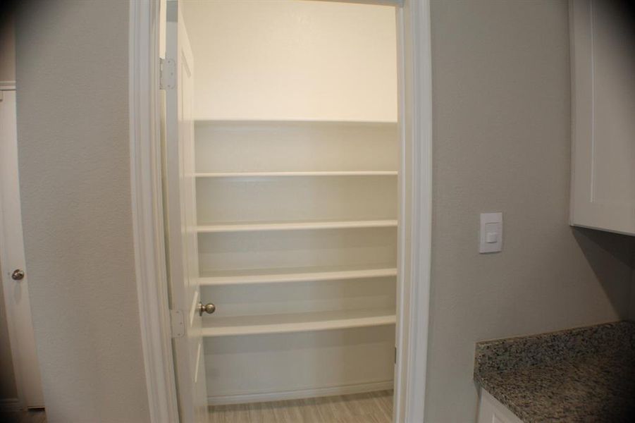 Large walk in pantry