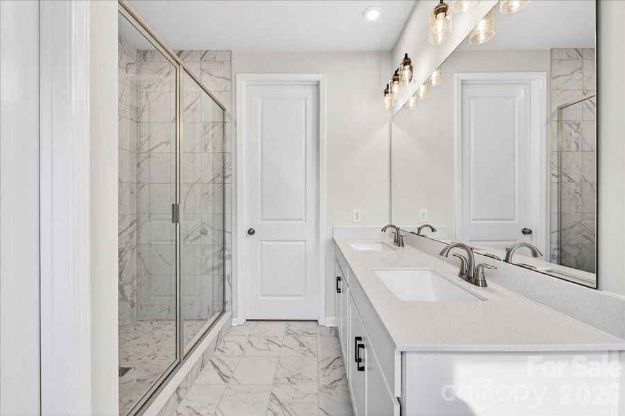 Dual vanity primary bathroom Dual vanity primary bathroom