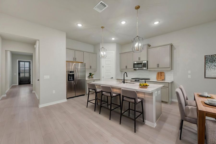 Kitchen  - Virtually Staged