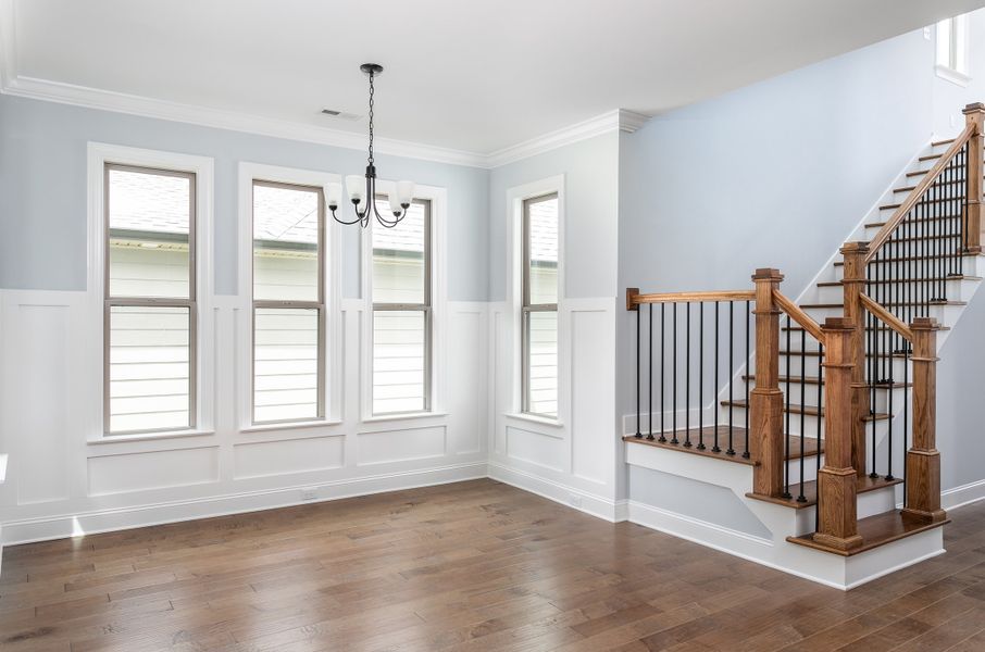 Representative unfurnished interior of a home built from the The Redwood Basement by Greentech Homes LLC in Timberlee, Ooltewah (Image 3).