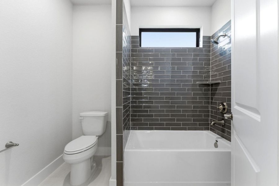 Furnished interior view inside a new home in The Highlands, Porter (Image 13).