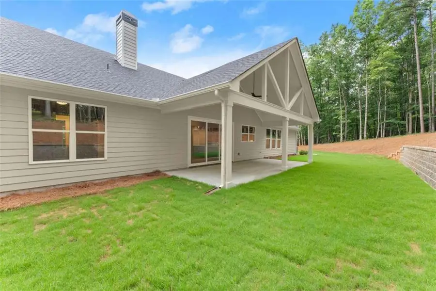 Exterior details and patio area of a home in , Clarkesville (Image 27).