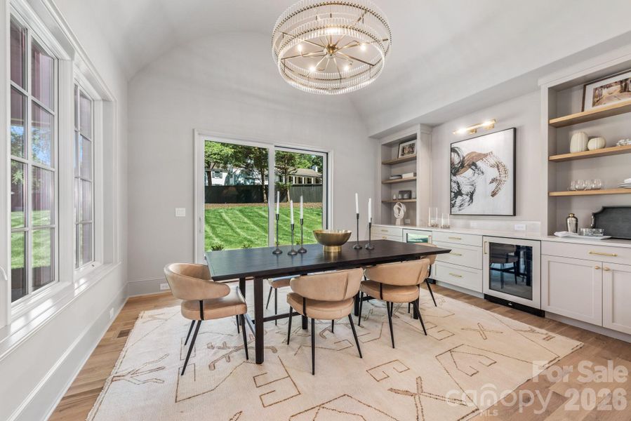 Access to outdoor patio, perfect for grilling