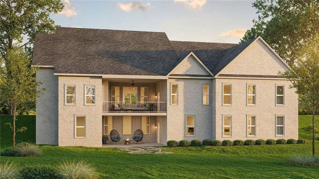Exterior details and patio area of a home in , Bogart (Image 2). Exterior details and patio area of a home in , Bogart (Image 2).