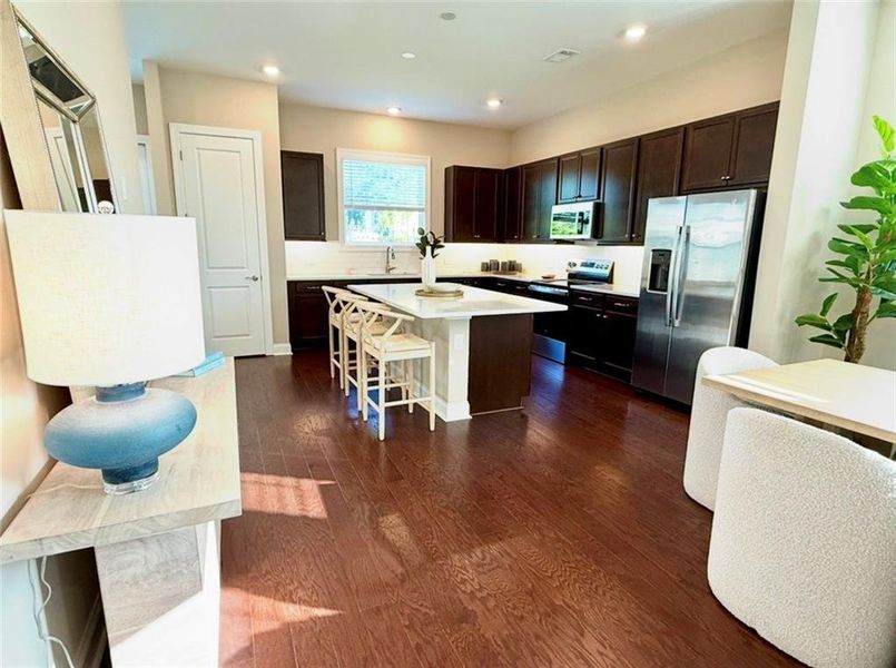 Furnished interior view inside a new home in , Newnan (Image 10).
