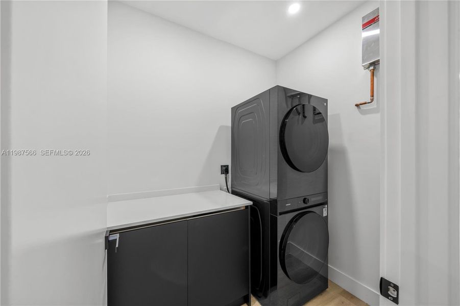 Furnished interior view inside a new home in , Miami (Image 13).