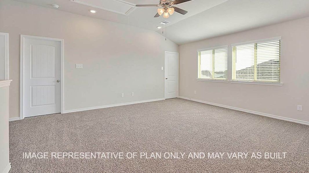 Spacious, unfurnished interior of a new home in Southern Pointe, College Station (Image 19).