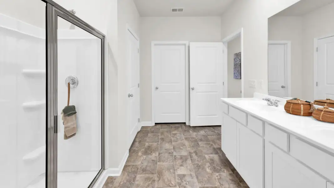 Furnished interior view inside a new home in Millstone Village, Morristown (Image 26).