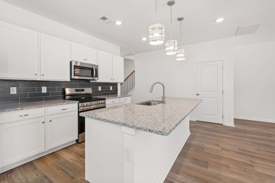 Furnished interior view inside a new home in Jackson Hills, Clarksville (Image 11).