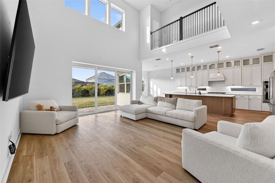 Furnished interior view inside a new home in Waterset, Apollo Beach (Image 4).