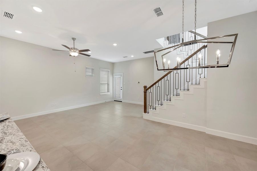 Spacious, unfurnished interior of a new home in Indigo 35’ Homesites, Richmond (Image 15).