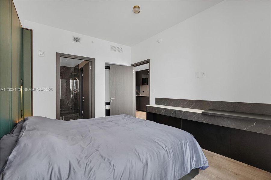 Furnished interior view inside a new home in , Miami (Image 13).