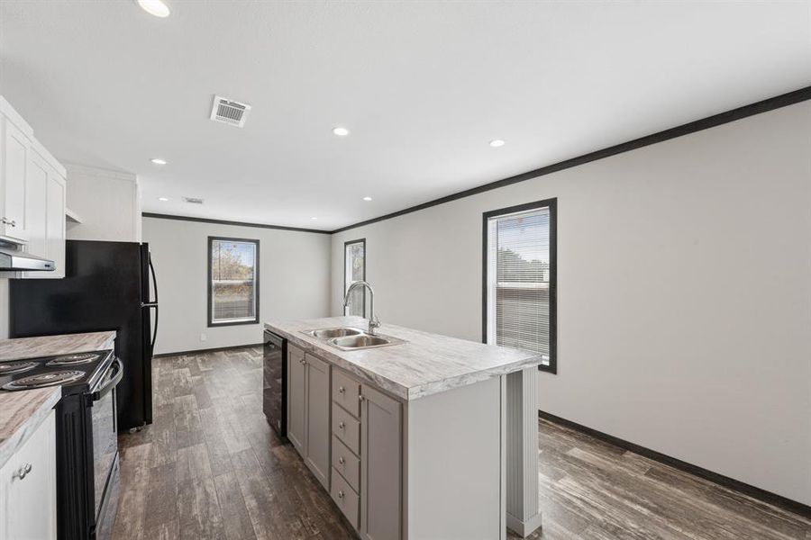 Furnished interior view inside a new home in , Granbury (Image 3). Furnished interior view inside a new home in , Granbury (Image 3).