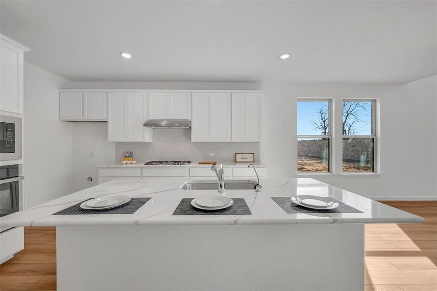 Furnished interior view inside a new home in Vintage Village, Argyle (Image 13).