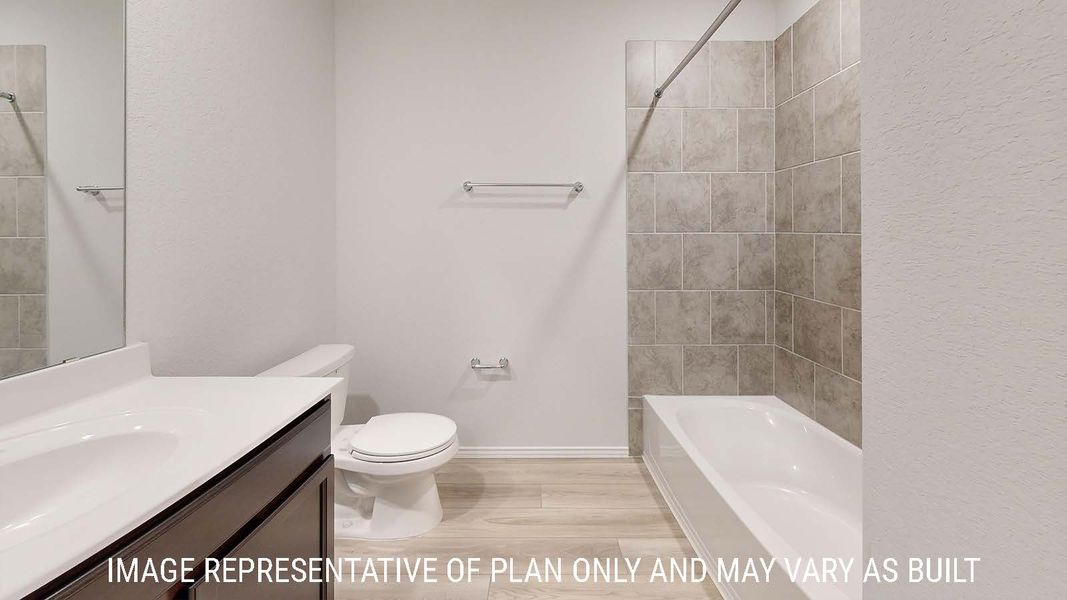 Furnished interior view inside a new home in Turnbo Ranch, Killeen (Image 15).