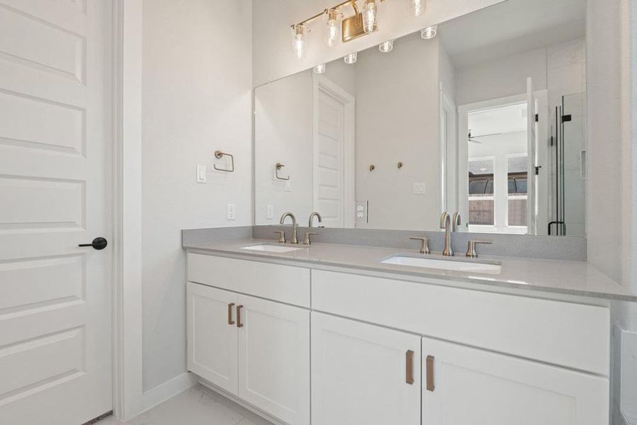 Furnished interior view inside a new home in Park Central, Georgetown (Image 7).