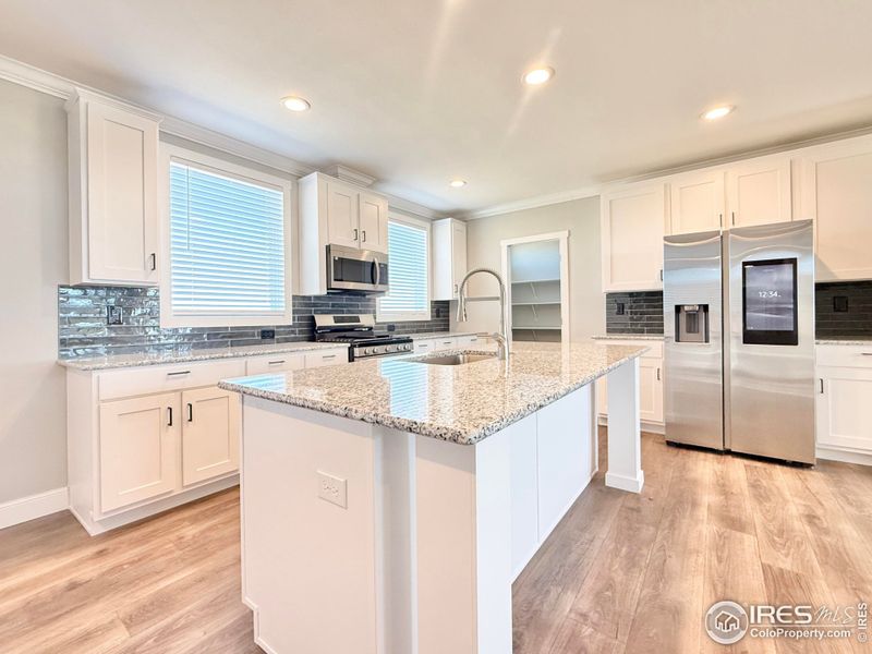 Furnished interior view inside a new home in , Briggsdale (Image 9). Furnished interior view inside a new home in , Briggsdale (Image 9).