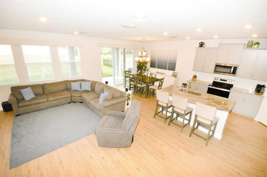 Furnished interior view inside a new home in Solera at Lakewood Ranch, Lakewood Ranch (Image 39).