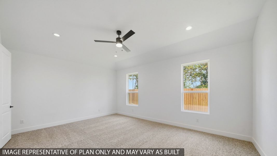 Spacious, unfurnished interior of a new home in Hills of Westlake, Conroe (Image 18).