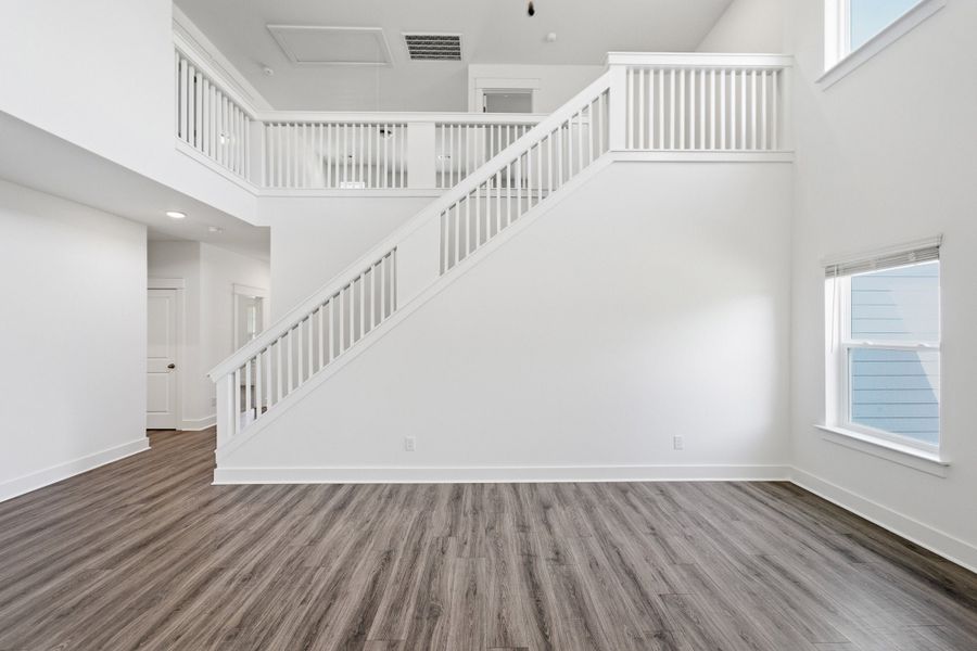 Spacious, unfurnished interior of a new home in Brush Creek, Fairview (Image 58). Spacious, unfurnished interior of a new home in Brush Creek, Fairview (Image 58).