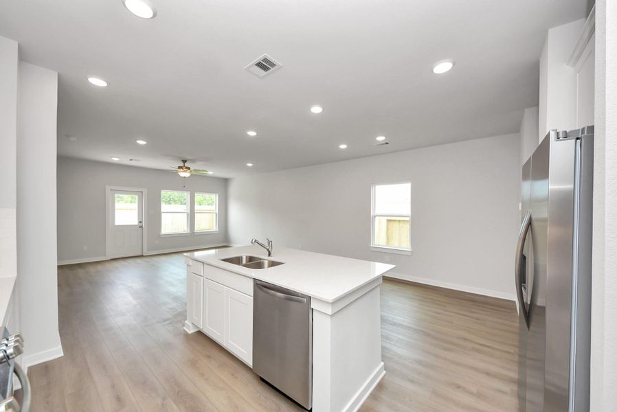 Furnished interior view inside a new home in The Villages at WestPointe, Dayton (Image 6).