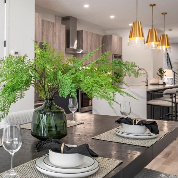 Close-up of interior finishes inside a home in , Denver (Image 20).