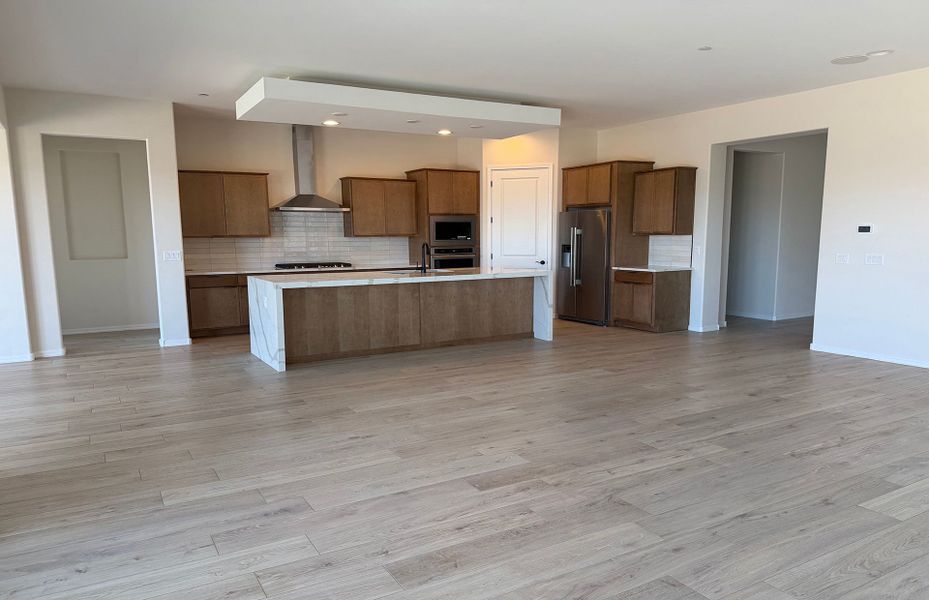 Furnished interior view inside a new home in Vistoso Canyon Estates, Oro Valley (Image 7).