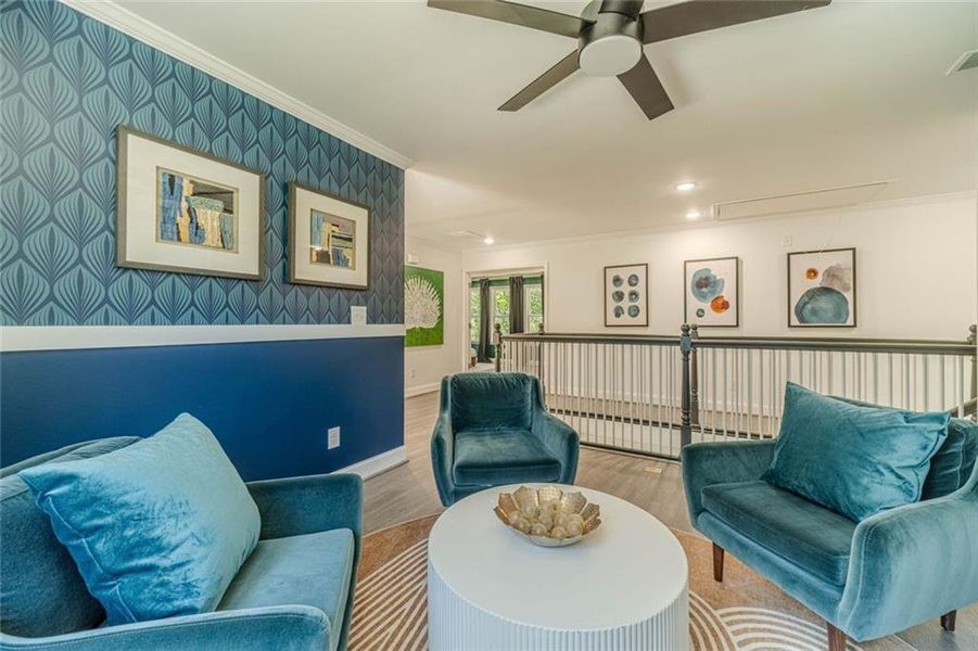Furnished interior view inside a new home in , Snellville (Image 30).