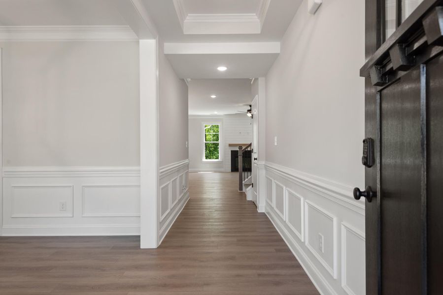 Spacious, unfurnished interior of a new home in Fiddler's Ridge, Advance (Image 17).