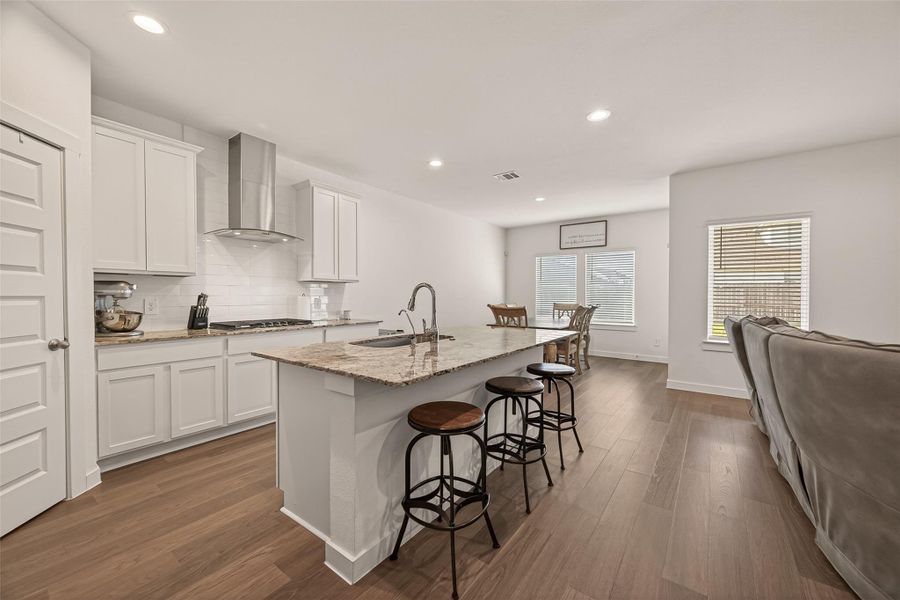 Furnished interior view inside a new home in Westland Ranch 50' Homesites, League City (Image 10).