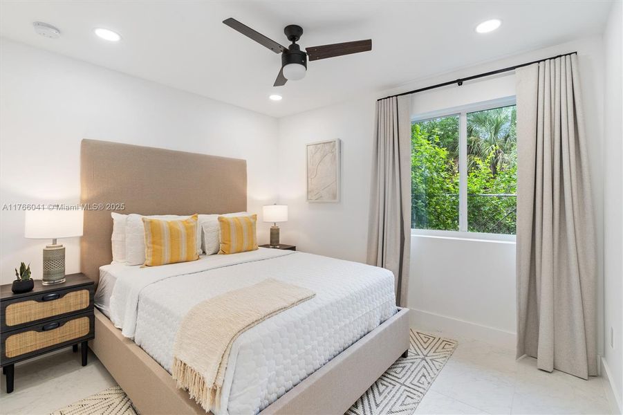 Furnished interior view inside a new home in , Fort Lauderdale (Image 8).