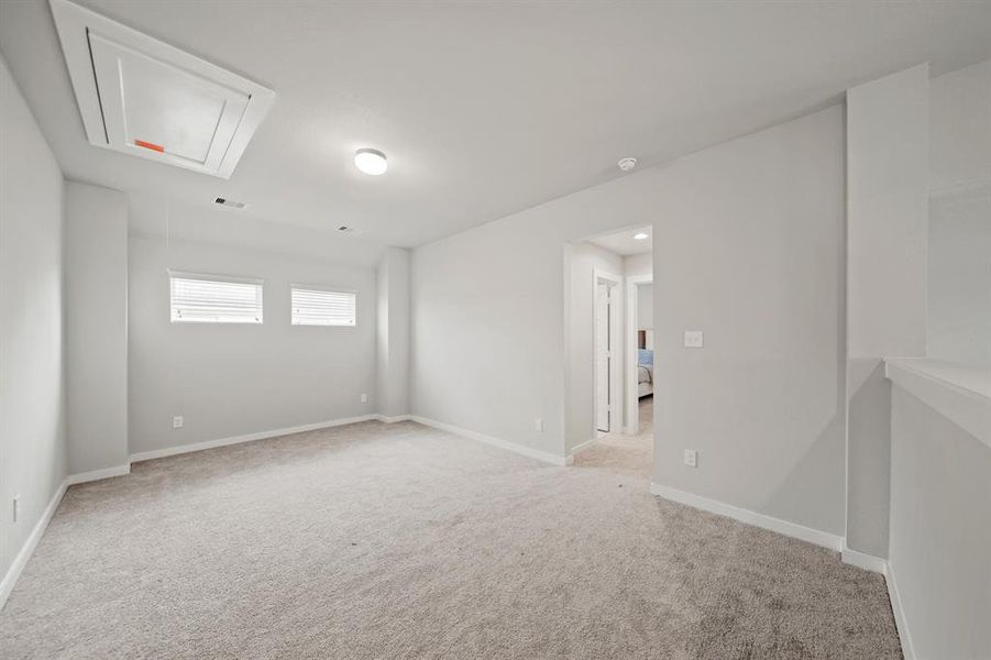 Let the kids unleash their energy while you keep the toys on the upper floors.
