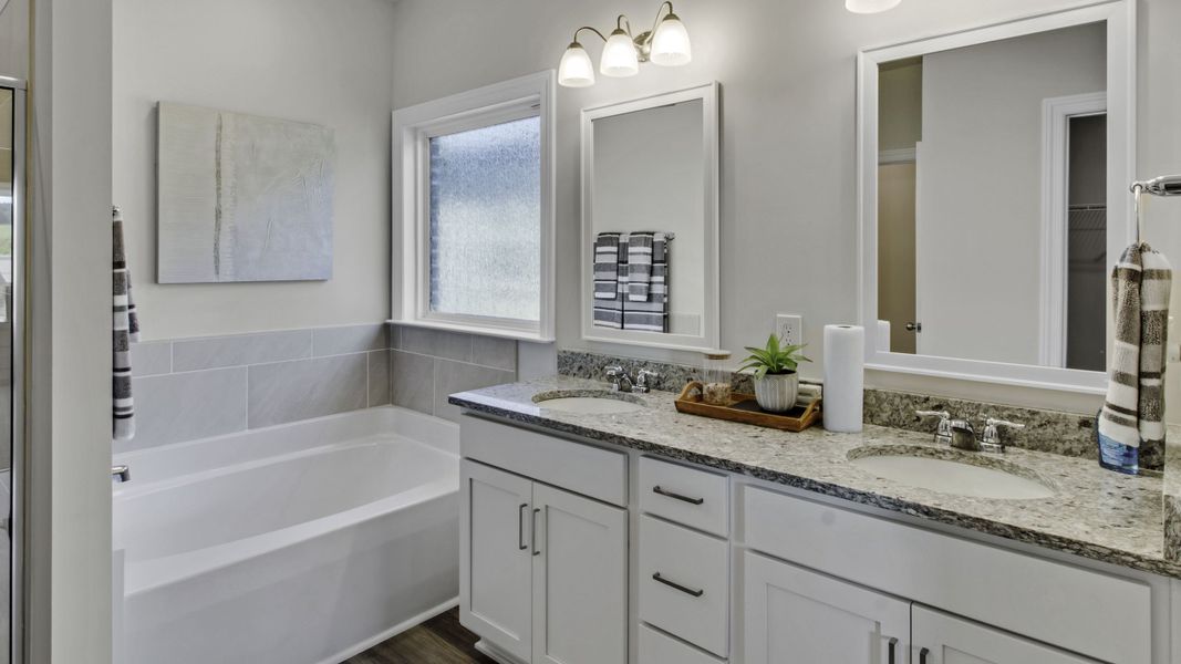 Representative furnished interior of a home built from the Madison by D.R. Horton in Riverwood Gardens, Oakland (Image 14). Representative furnished interior of a home built from the Madison by D.R. Horton in Riverwood Gardens, Oakland (Image 14).