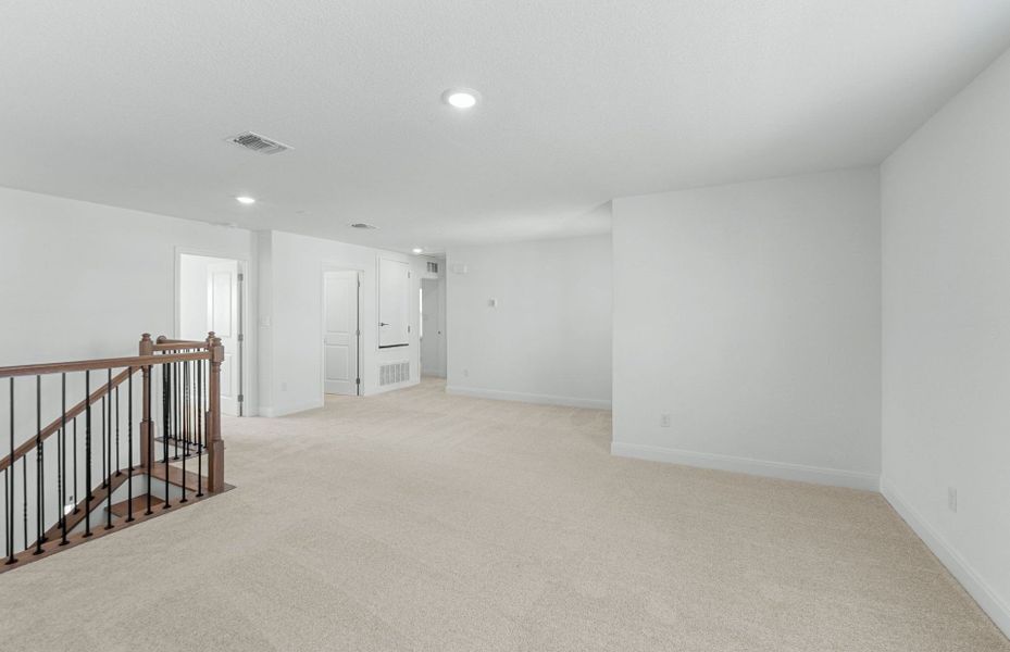 Spacious, unfurnished interior of a new home in Patterson Ranch, Georgetown (Image 26). Spacious, unfurnished interior of a new home in Patterson Ranch, Georgetown (Image 26).